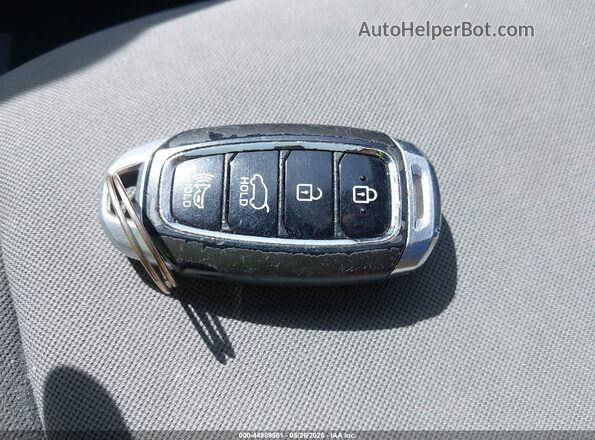 5NMS5CAA6KH022929 2019 HYUNDAI SANTA FE White წინა პანელის ხედი