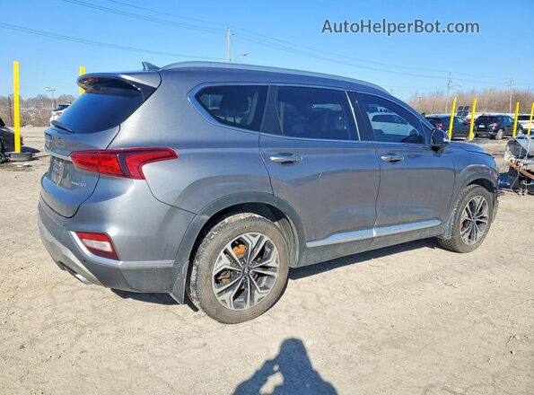 5NMS5CAA8KH107044 2019 HYUNDAI SANTA Gray უკანა მარჯვენა
