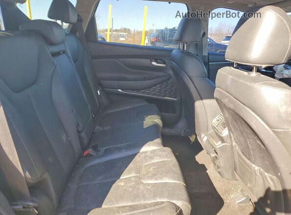 5NMS5CAA8KH107044 2019 HYUNDAI SANTA Gray უკანა სალონის ხედი
