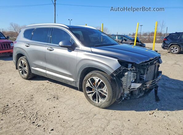 5NMS5CAA8KH107044 2019 HYUNDAI SANTA Gray წინა მარჯვენა