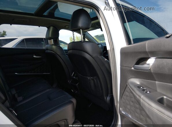 5NMS5CAAXLH300569 2020 HYUNDAI SANTA FE White VIN sticker view