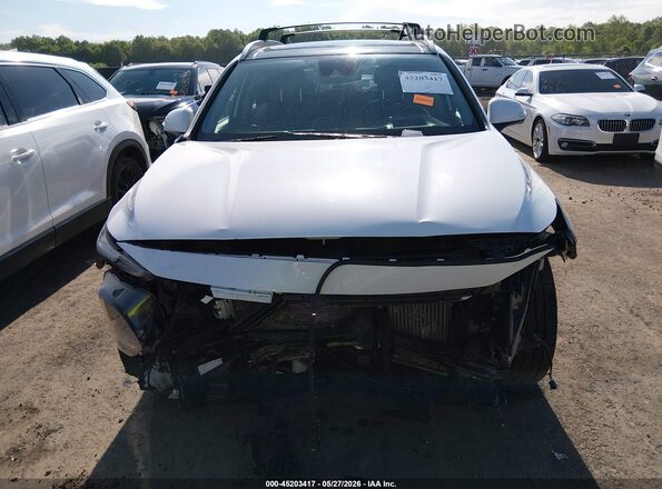 5NMS5CAAXLH300569 2020 HYUNDAI SANTA FE White Rear interior view