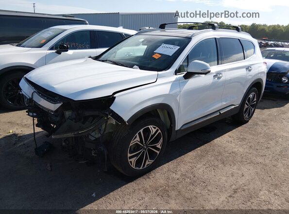 5NMS5CAAXLH300569 2020 HYUNDAI SANTA FE White Front left