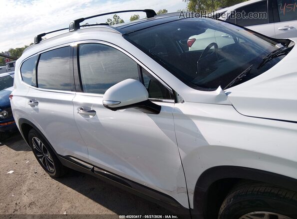 5NMS5CAAXLH300569 2020 HYUNDAI SANTA FE White 360 interior view