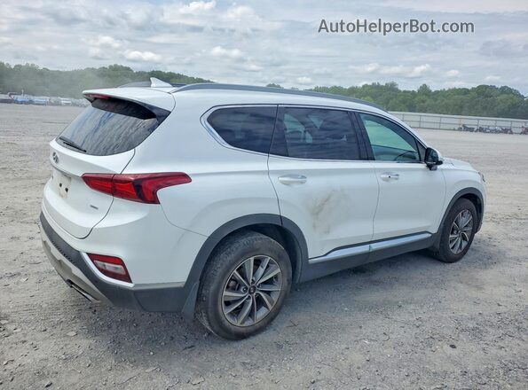 5NMS5CAD2KH095371 2019 HYUNDAI SANTA White უკანა მარჯვენა