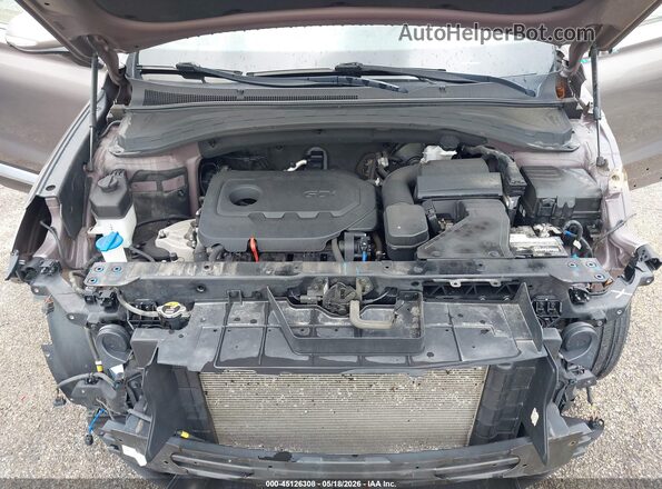 5NMS5CAD8KH004748 2019 HYUNDAI SANTA FE Brown უკანა ხედი