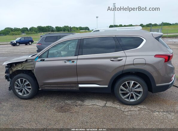 5NMS5CAD8KH004748 2019 HYUNDAI SANTA FE Brown 