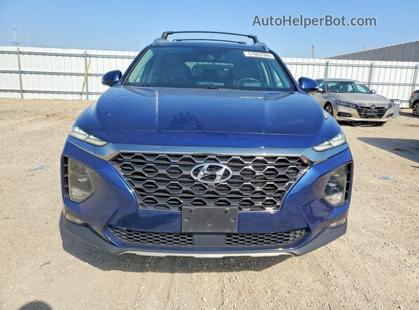 5NMS5CAD8LH256369 2020 HYUNDAI SANTA Синий 