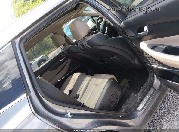5NMS5CADXKH047181 2019 HYUNDAI SANTA FE Gray VIN კოდის სტიკერის ხედი