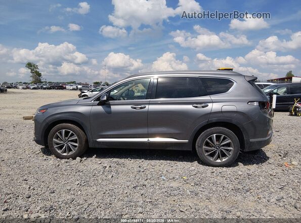5NMS5CADXKH047181 2019 HYUNDAI SANTA FE Gray 