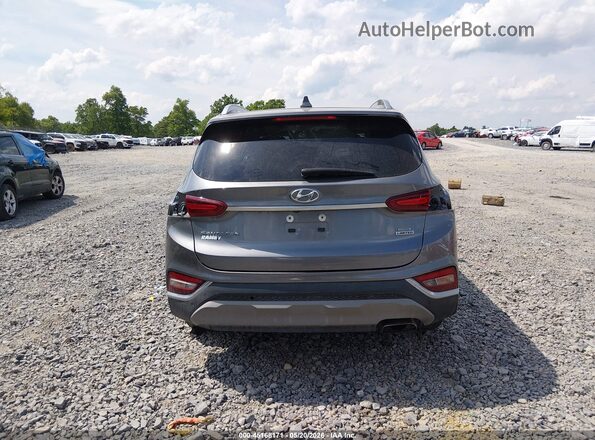 5NMS5CADXKH047181 2019 HYUNDAI SANTA FE Gray 
