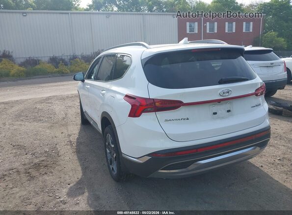 5NMS5DA10PH023605 2023 HYUNDAI SANTA FE HYBRID White Tył lewy