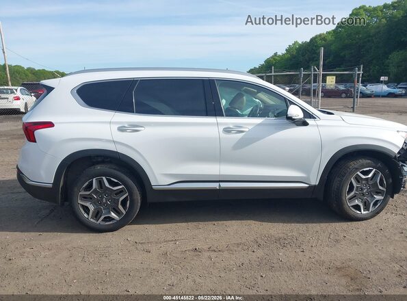 5NMS5DA10PH023605 2023 HYUNDAI SANTA FE HYBRID White Widok wnętrza z tyłu