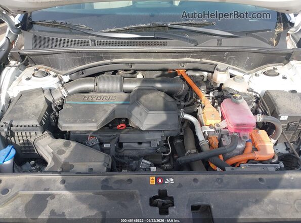 5NMS5DA10PH023605 2023 HYUNDAI SANTA FE HYBRID White Widok z tyłu