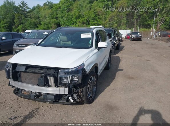 5NMS5DA10PH023605 2023 HYUNDAI SANTA FE HYBRID White Przód lewy