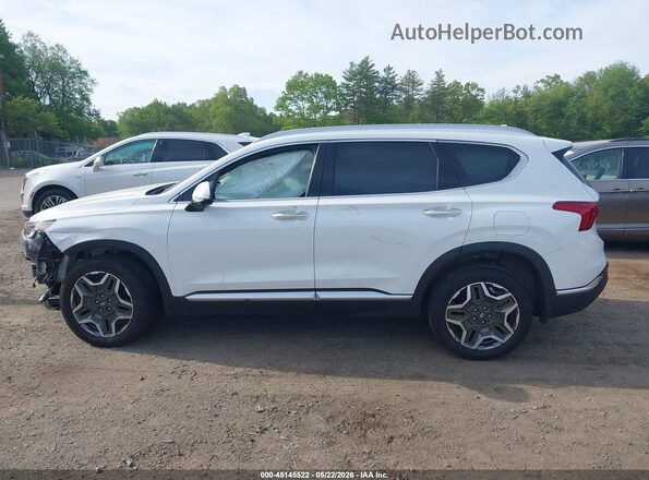 5NMS5DA10PH023605 2023 HYUNDAI SANTA FE HYBRID White Widok wnętrza 360 stopni