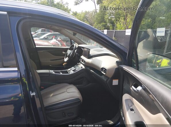 5NMS5DA19PH011615 2023 HYUNDAI SANTA FE HYBRID Blue Vista interior delantera