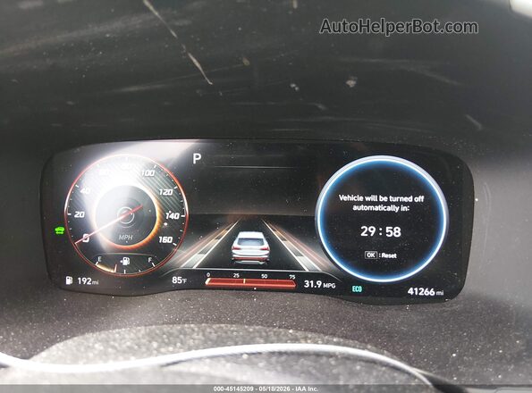 5NMS5DA19PH011615 2023 HYUNDAI SANTA FE HYBRID Blue Vista de los asientos traseros