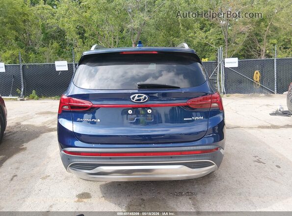 5NMS5DA19PH011615 2023 HYUNDAI SANTA FE HYBRID Blue 