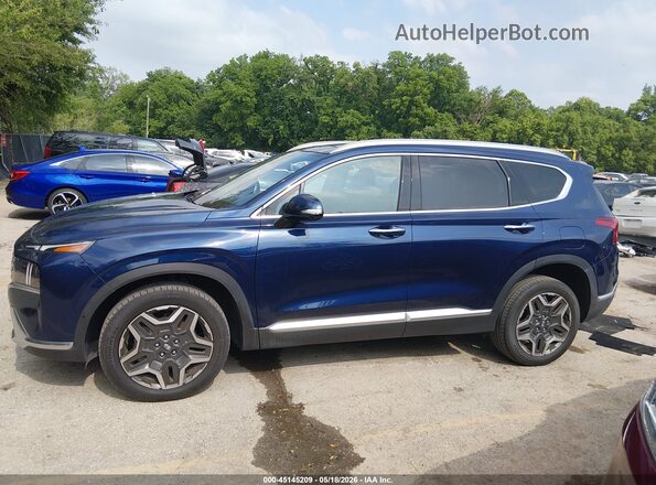5NMS5DA19PH011615 2023 HYUNDAI SANTA FE HYBRID Blue Vista interior de 360 grados