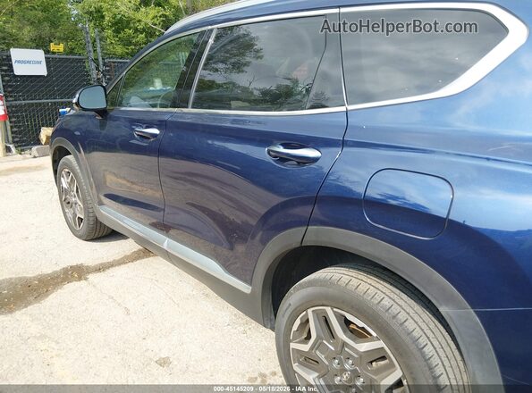 5NMS5DA19PH011615 2023 HYUNDAI SANTA FE HYBRID Blue 