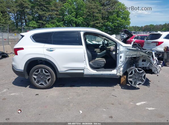 5NMS5DA1XPH015138 2023 HYUNDAI SANTA FE HYBRID White Սալոնի 360 աստիճան տեսք
