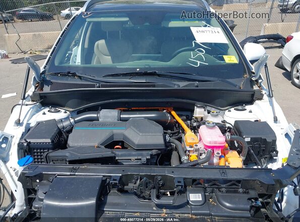 5NMS5DA1XPH015138 2023 HYUNDAI SANTA FE HYBRID White Հետևի տեսք
