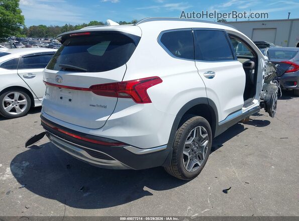 5NMS5DA1XPH015138 2023 HYUNDAI SANTA FE HYBRID White Հետևի աջ