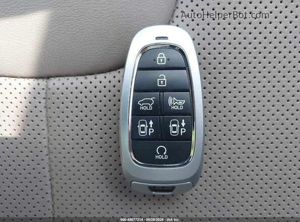 5NMS5DA1XPH015138 2023 HYUNDAI SANTA FE HYBRID White Առջևի վահանակի տեսք