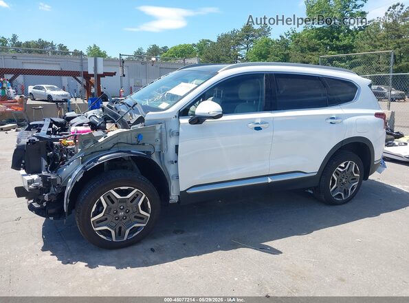 5NMS5DA1XPH015138 2023 HYUNDAI SANTA FE HYBRID White 