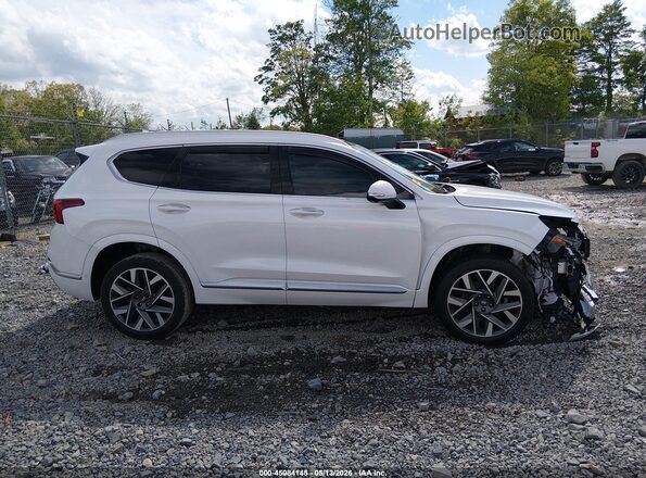 5NMS5DAL0NH447459 2022 HYUNDAI SANTA FE White Սալոնի 360 աստիճան տեսք