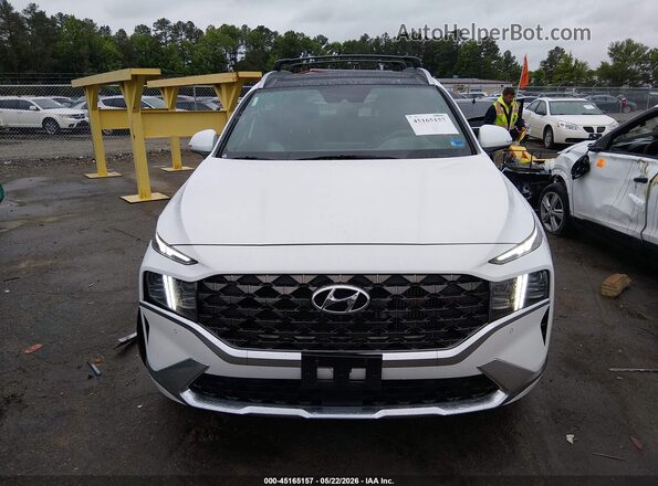 5NMS5DAL1NH403020 2022 HYUNDAI SANTA FE White ხელსაწყოთა პანელის ხედი