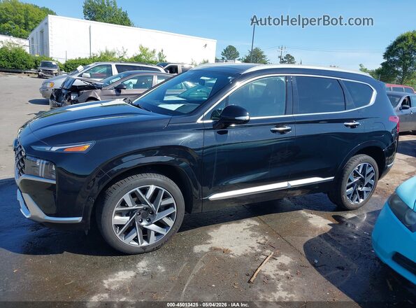 5NMS5DAL2MH354926 2021 HYUNDAI SANTA FE CALLIGRAPHY Black Սալոնի 360 աստիճան տեսք