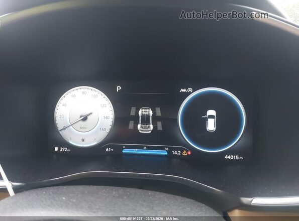 5NMS5DAL2PH543256 2023 HYUNDAI SANTA FE Blue Widok tylnych siedzeń
