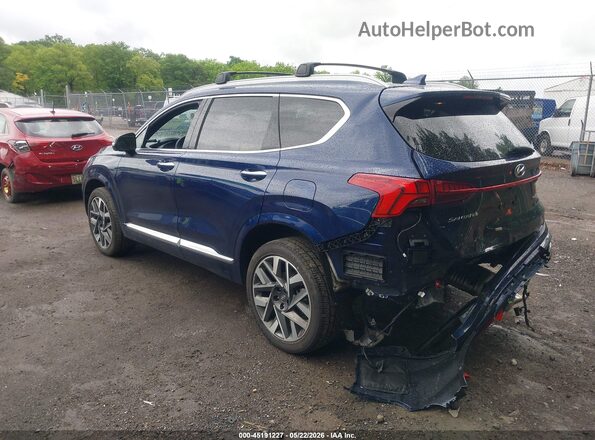 5NMS5DAL2PH543256 2023 HYUNDAI SANTA FE Blue Tył lewy