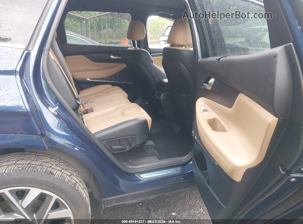 5NMS5DAL2PH543256 2023 HYUNDAI SANTA FE Blue Widok naklejki z numerem VIN