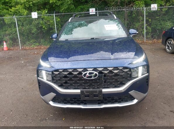 5NMS5DAL2PH543256 2023 HYUNDAI SANTA FE Blue Widok zestawu wskaźników