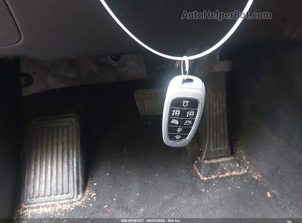 5NMS5DAL2PH543256 2023 HYUNDAI SANTA FE Blue Widok deski rozdzielczej