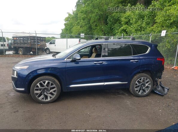5NMS5DAL2PH543256 2023 HYUNDAI SANTA FE Blue Widok wnętrza 360 stopni