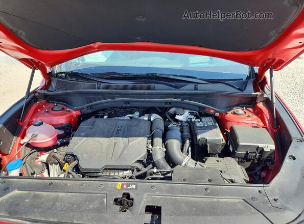 5NMS5DAL7PH587723 2023 HYUNDAI SANTA Burgundy Vista del compartimento del motor
