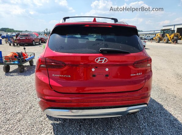5NMS5DAL7PH587723 2023 HYUNDAI SANTA Burgundy Vista trasera