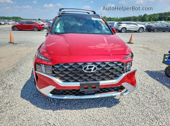 5NMS5DAL7PH587723 2023 HYUNDAI SANTA Burgundy Vista frontal