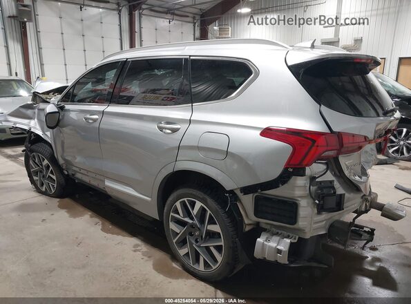 5NMS5DAL8NH393778 2022 HYUNDAI SANTA FE Silver Tył lewy