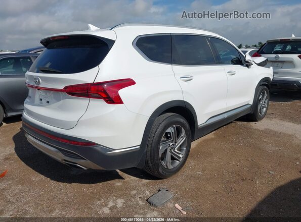 5NMS64AJ0NH375917 2022 HYUNDAI SANTA FE White Հետևի աջ
