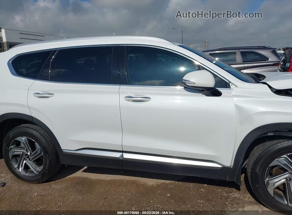 5NMS64AJ0NH375917 2022 HYUNDAI SANTA FE White Սալոնի հետևի տեսք