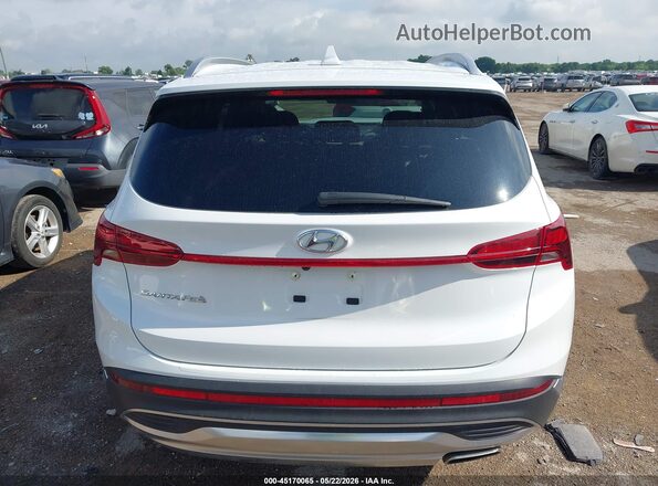 5NMS64AJ0NH375917 2022 HYUNDAI SANTA FE White 