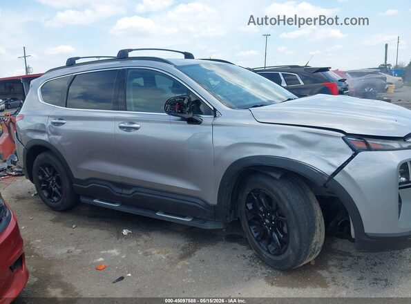 5NMS64AJ1PH490612 2023 HYUNDAI SANTA FE Silver Widok zestawu wskaźników
