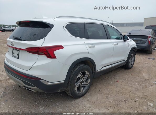 5NMS64AJ2NH376101 2022 HYUNDAI SANTA FE White Trasero derecho