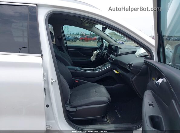 5NMS64AJ2NH376101 2022 HYUNDAI SANTA FE White Vista interior delantera