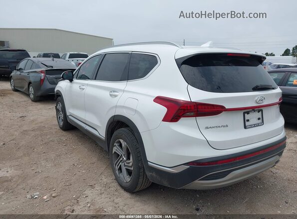 5NMS64AJ2NH376101 2022 HYUNDAI SANTA FE White Trasero izquierdo